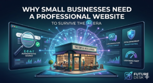 Why Small Businesses Need a Professional Website to Survive the AI Era Future Desk Future Desk