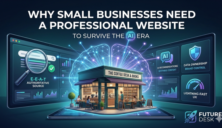 Why Small Businesses Need a Professional Website to Survive the AI Era